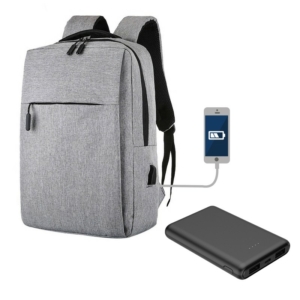 Blaupunkt laptoptartó hátizsák beépített powerbankkal