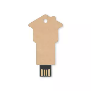 Ház alakú papír USB pendrive