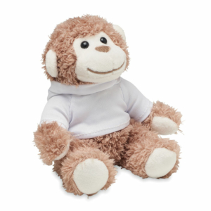 Lenny kapucnis pulóvert viselő plüss majom