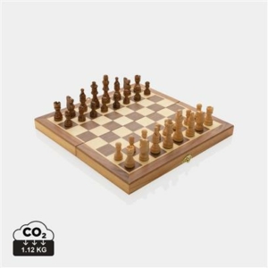 Luxury összecsukható fa sakk-készlet