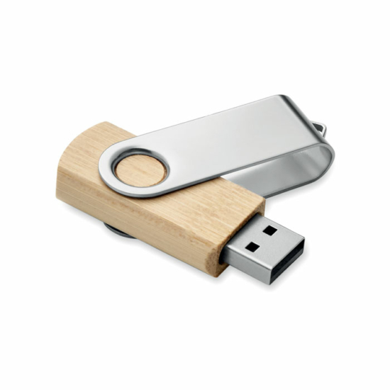Techmate bambusz 16GB-os USB pendrive