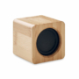 Kép 1/4 - Audio vezeték nélküli bambusz hangszóró