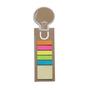 Kép 1/3 - MO7804-konyvjelzo-post-it-jelolokkel-natur-vonalzo.jpg