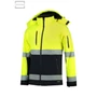 Kép 1/3 - Malfini Bi-Color Softshell uniszex kabát